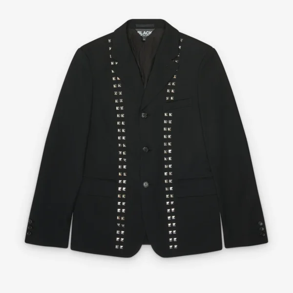 Comme des Garçons Studded Blazer Black