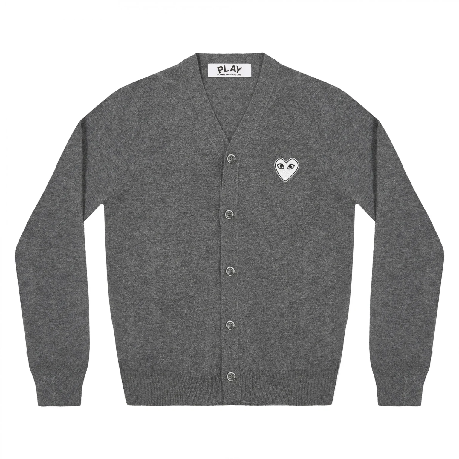 Play-Mens-Cardigan-White-Heart-Dark-Grey.webp
