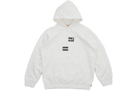 Supreme Comme des Garcons Split Box Logo Hoodie